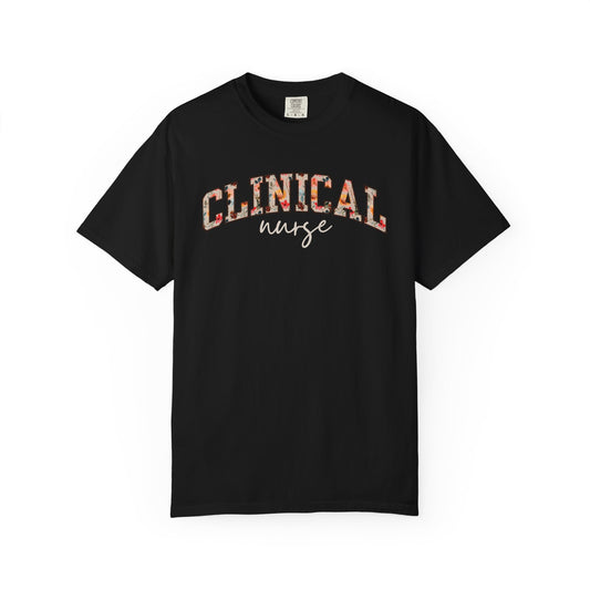 Floral Clinical Nurse Shirt