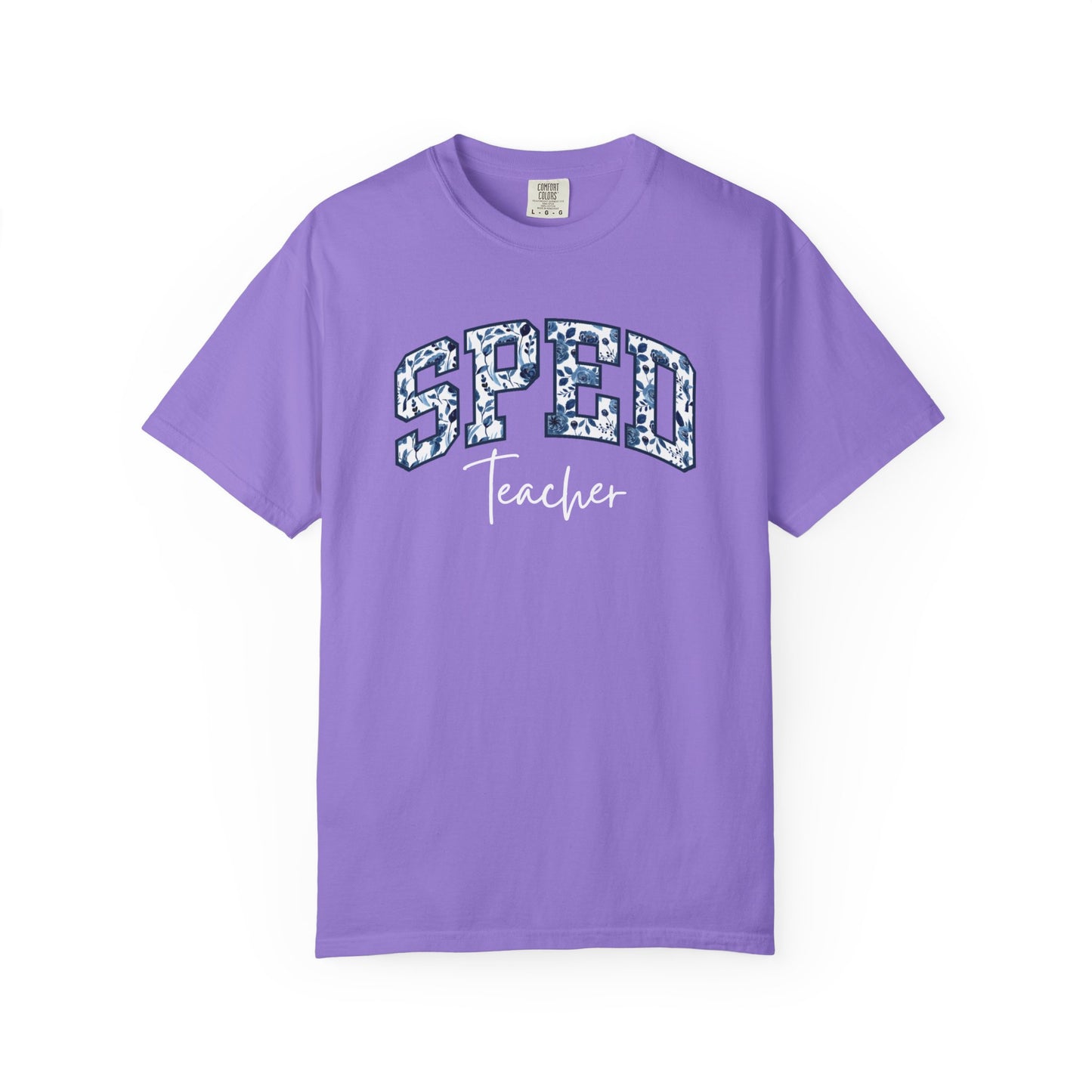 Floral SPED Teacher Shirt