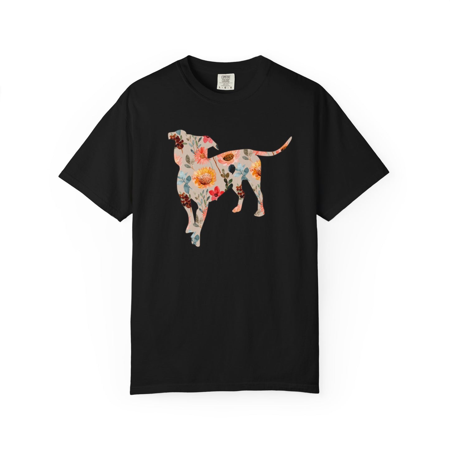 Floral Pitbull Shirt