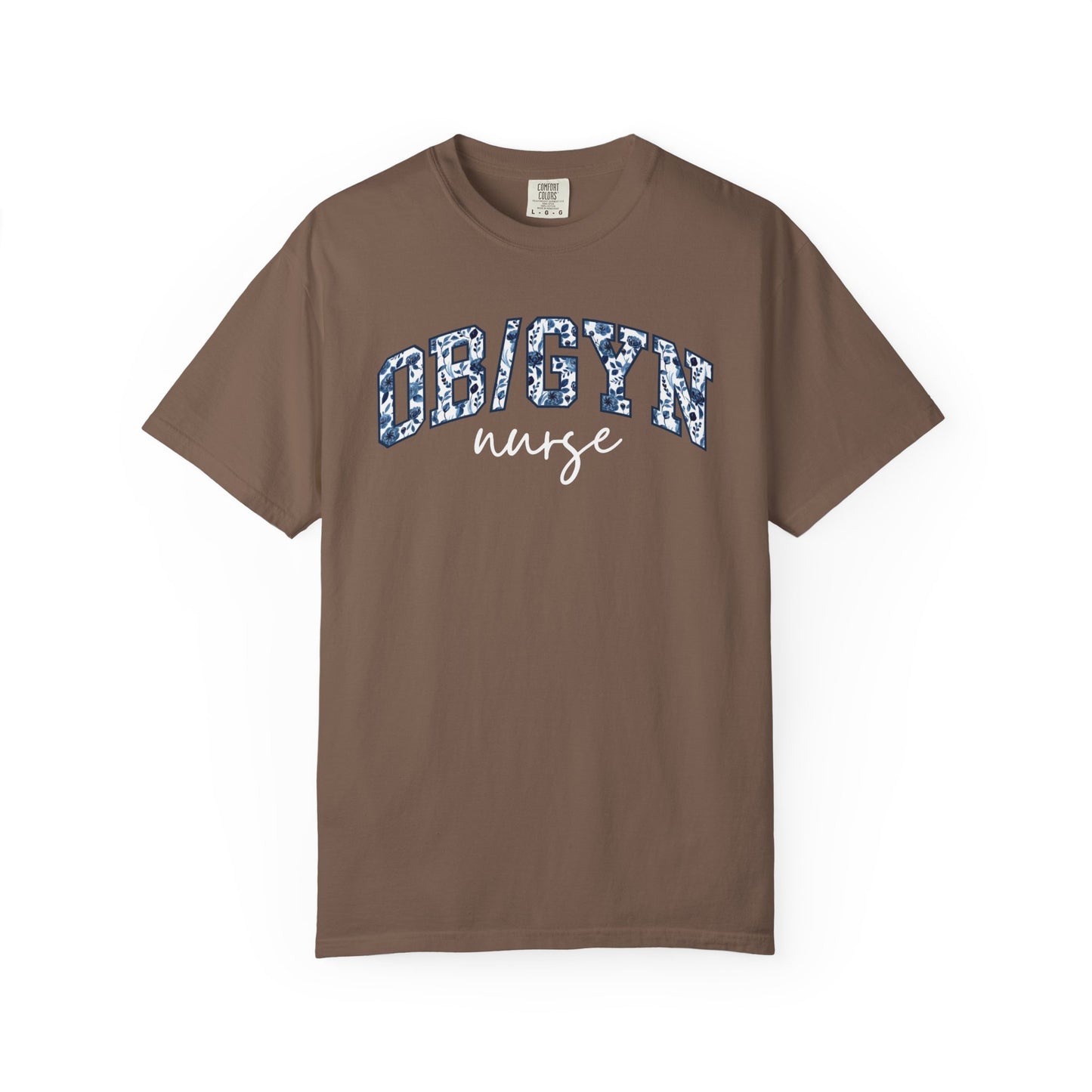 Floral OB/GYN Nurse Shirt