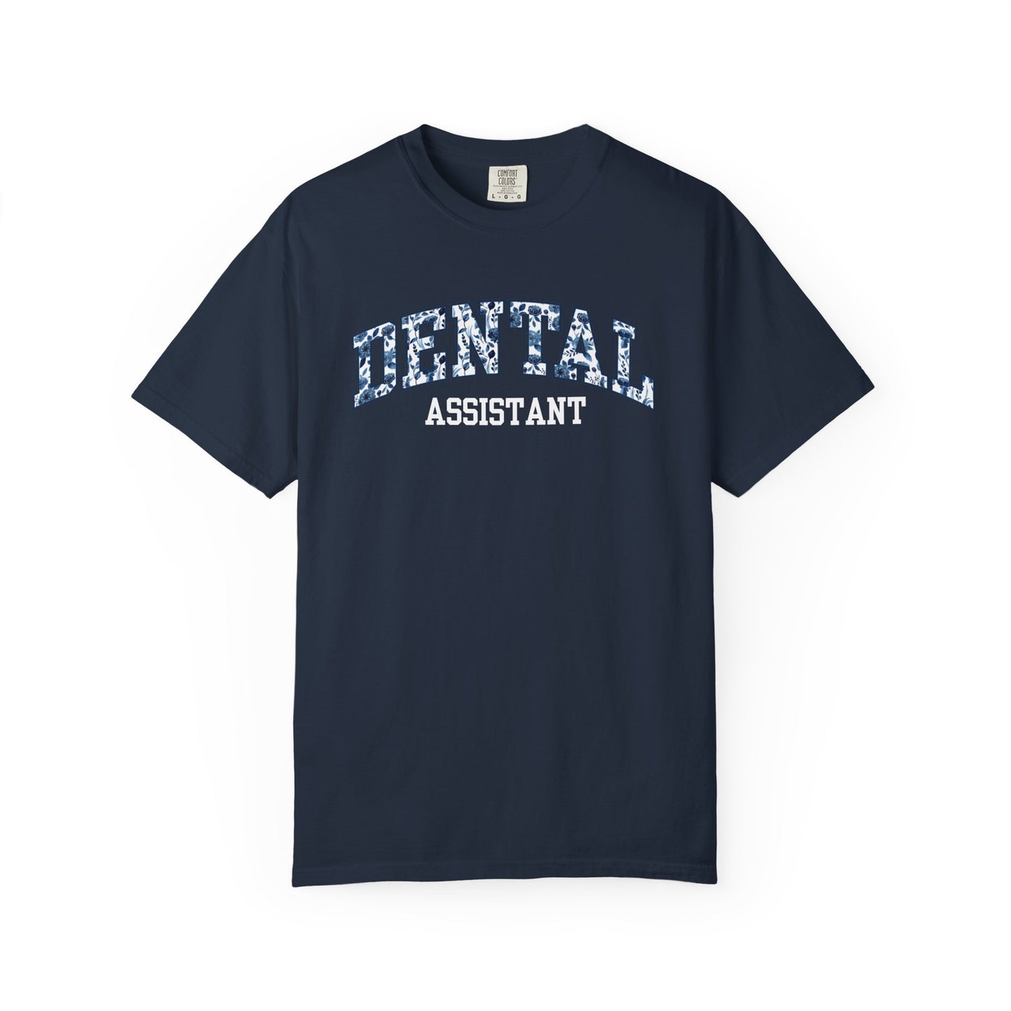 Floral Dental Assistant Shirt