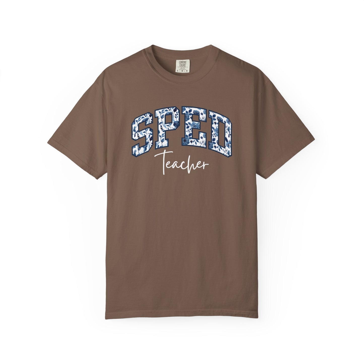 Floral SPED Teacher Shirt