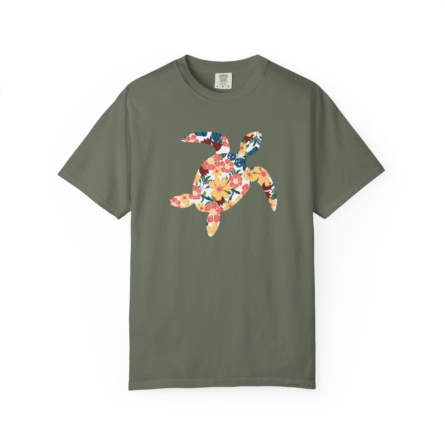 Floral Turtle Shirt