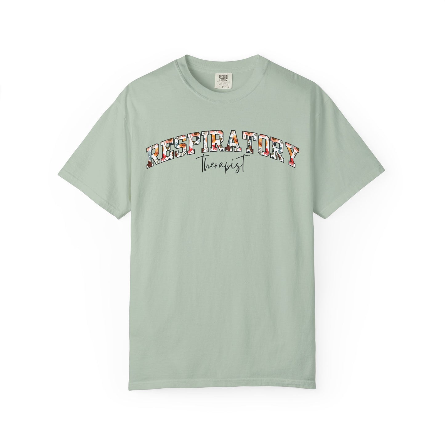 Floral Respiratory Therapist Shirt