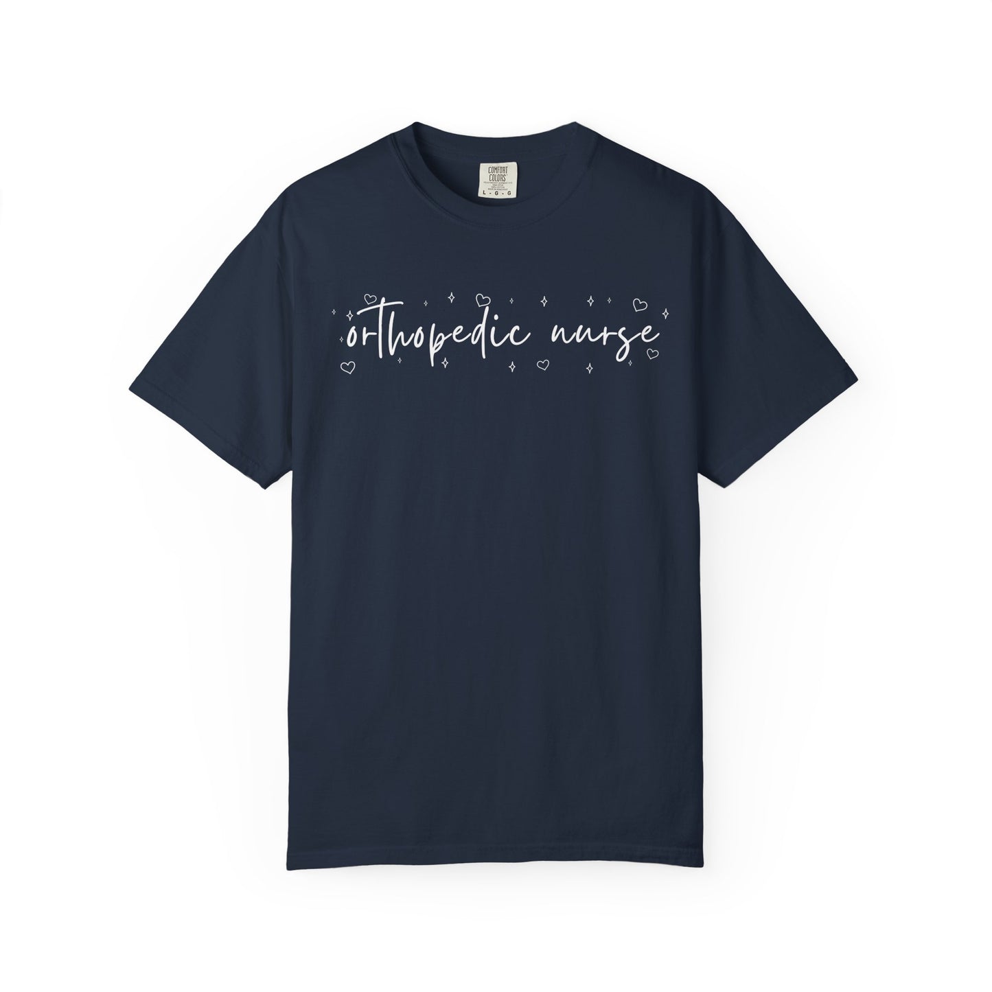 Orthopedic Nurse Heart Sparkle Shirt