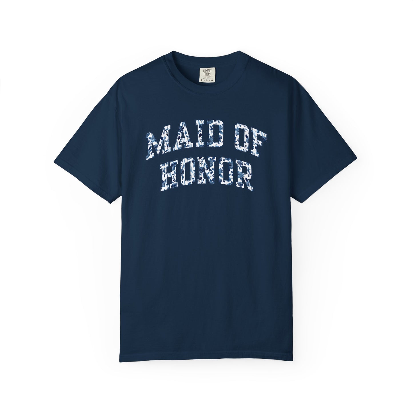 Floral Maid of Honor Shirt