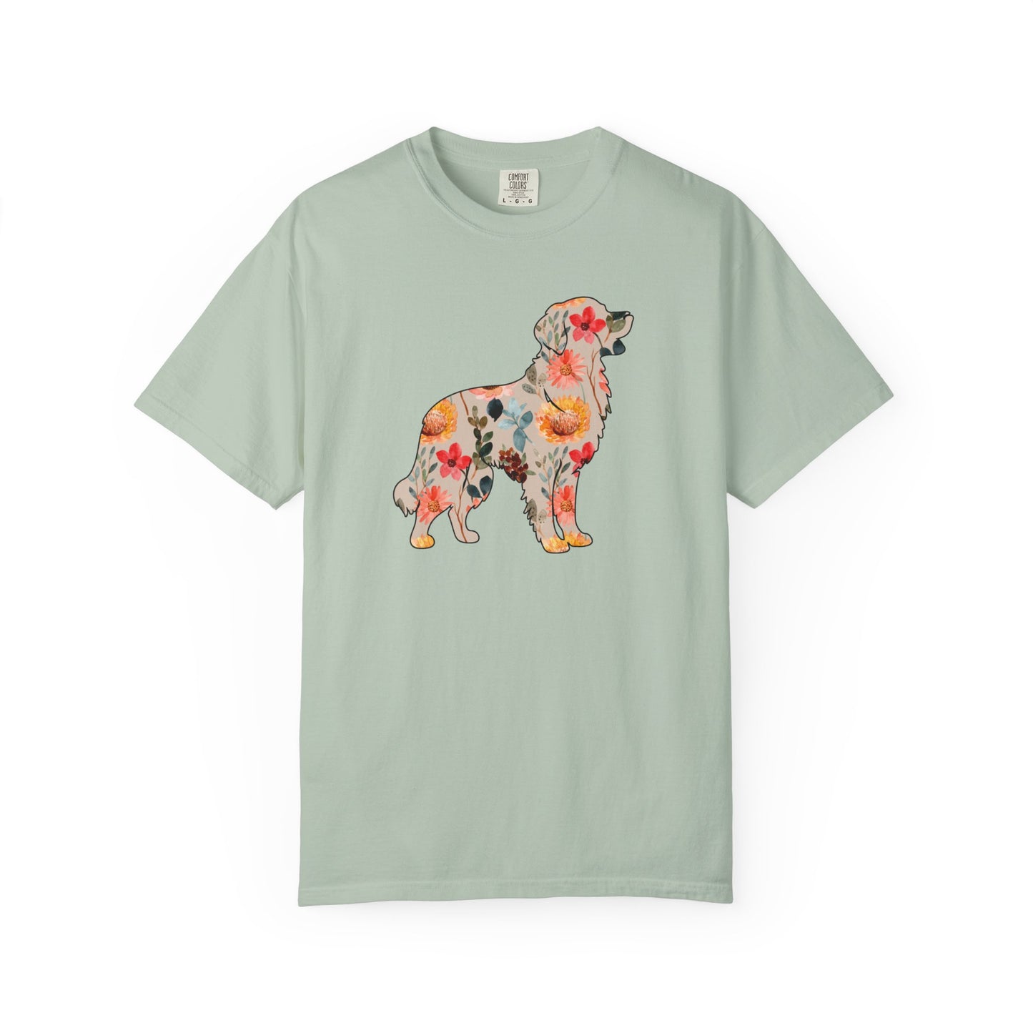 Floral Golden Retriever Shirt