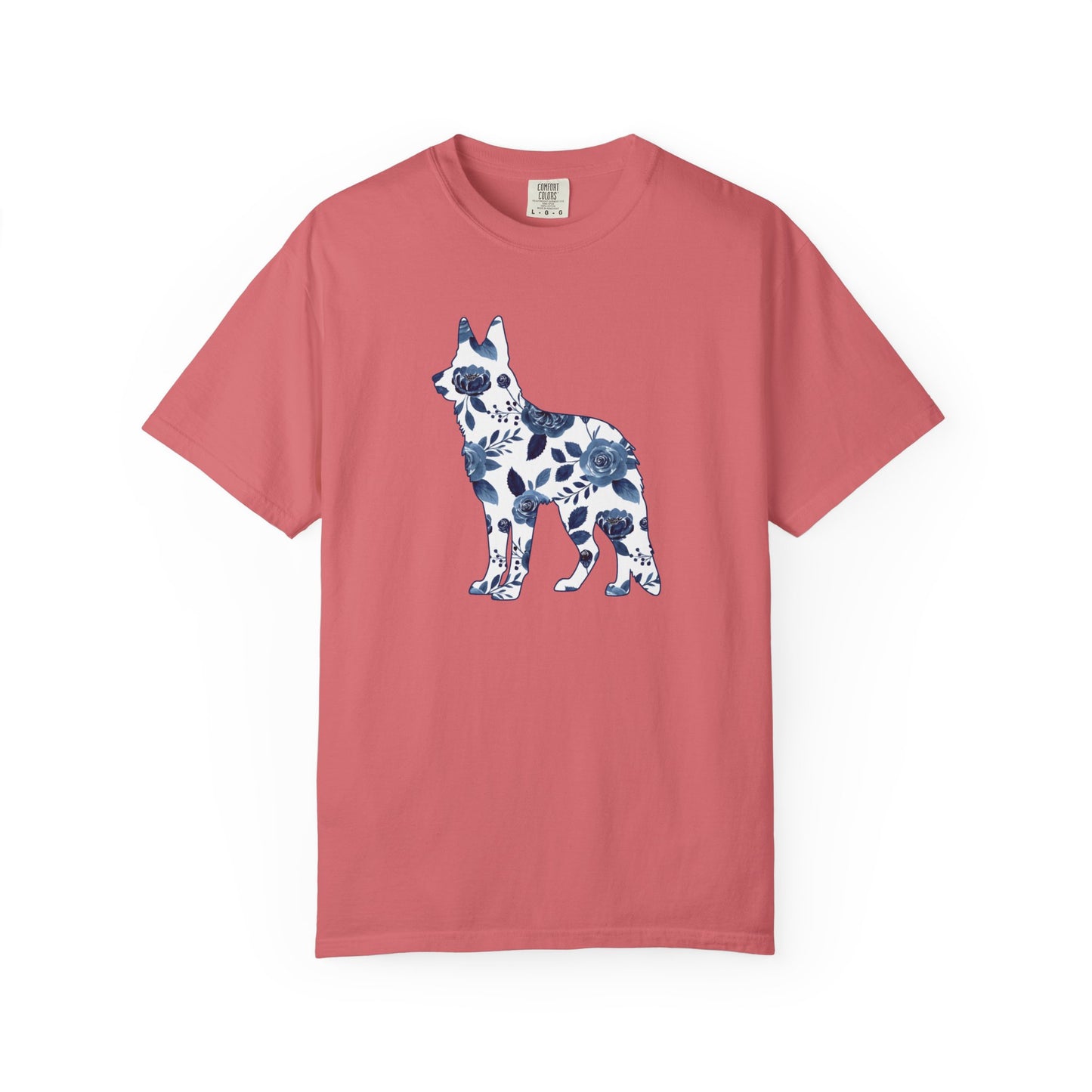 Floral German Shepherd Shirt
