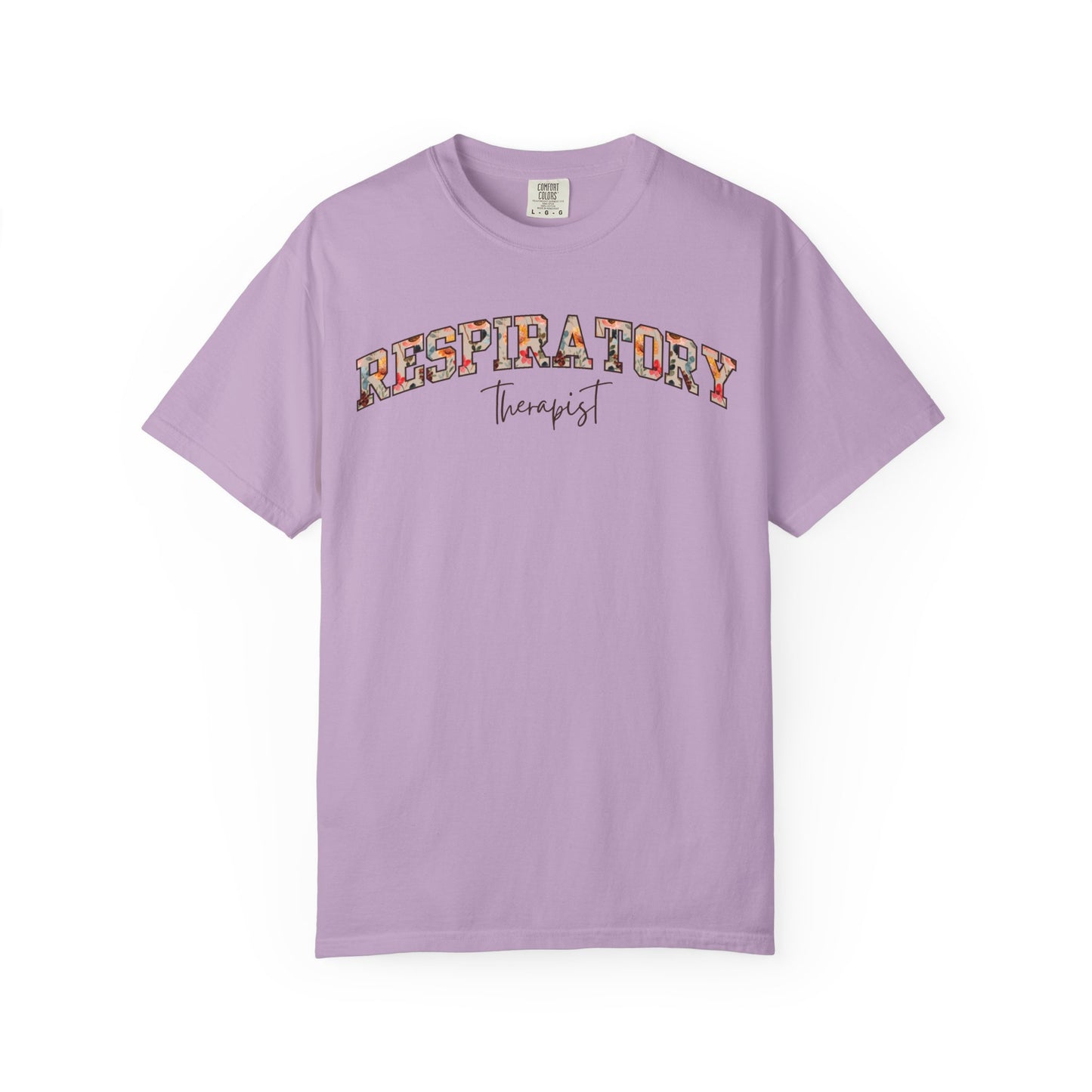 Floral Respiratory Therapist Shirt