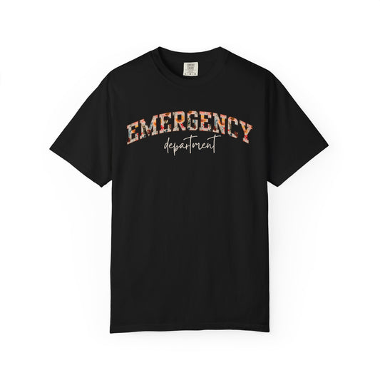 Floral Emergency Department Shirt