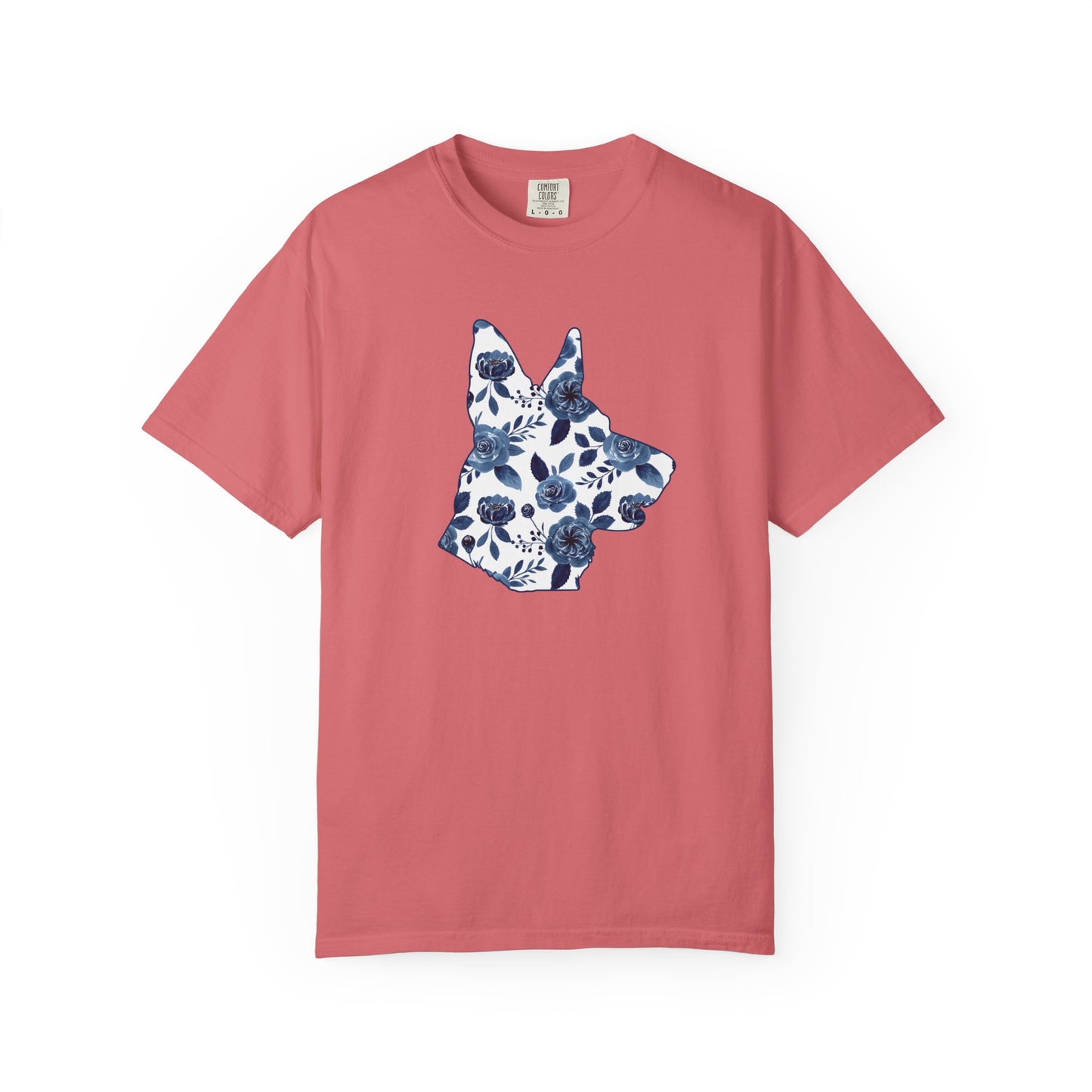 Floral German Shepherd Shirt