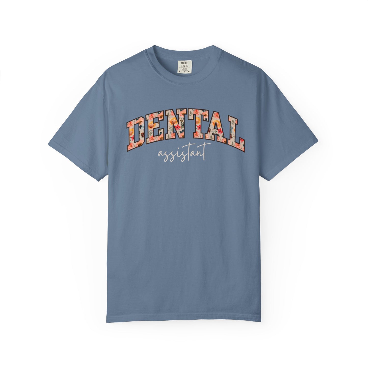 Floral Dental Assistant Shirt
