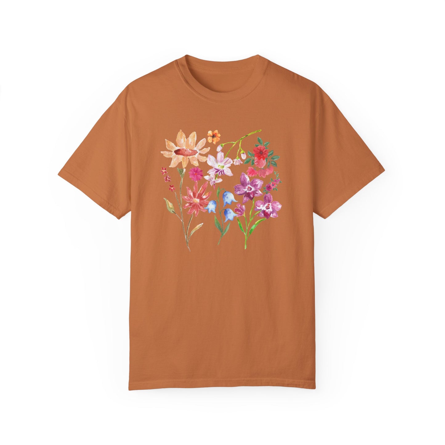 Floral Watercolor Shirt