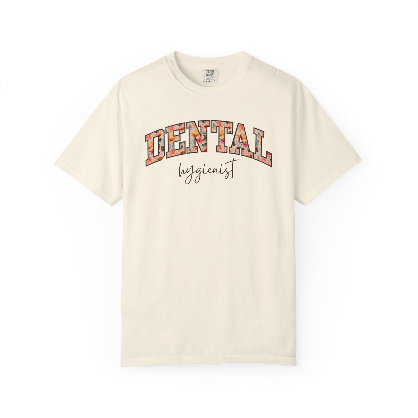 Floral Dental Hygienist Shirt