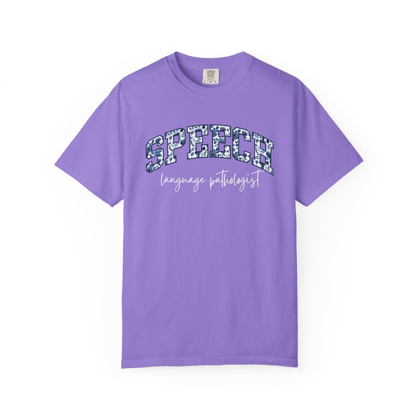 Floral Speech Language Pathologist Shirt