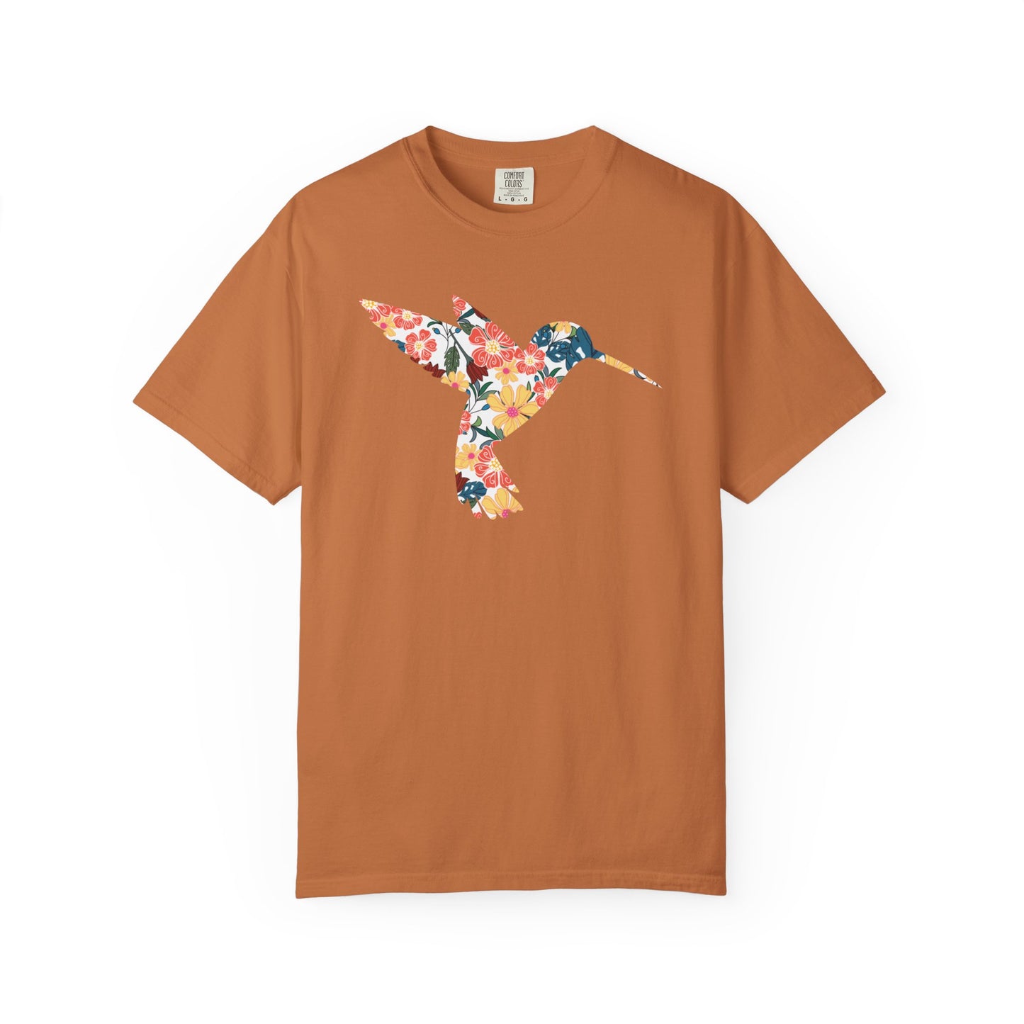 Floral Hummingbird Shirt