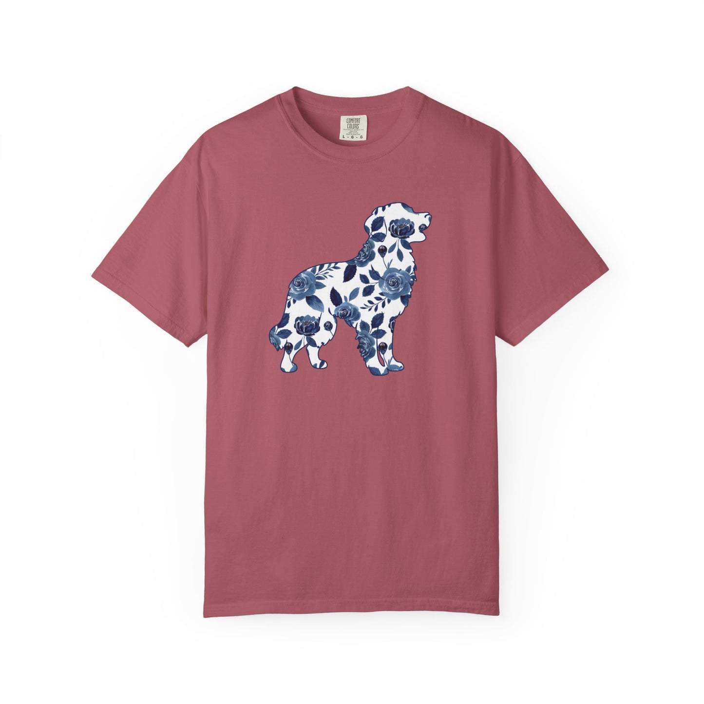 Floral Golden Retriever Shirt