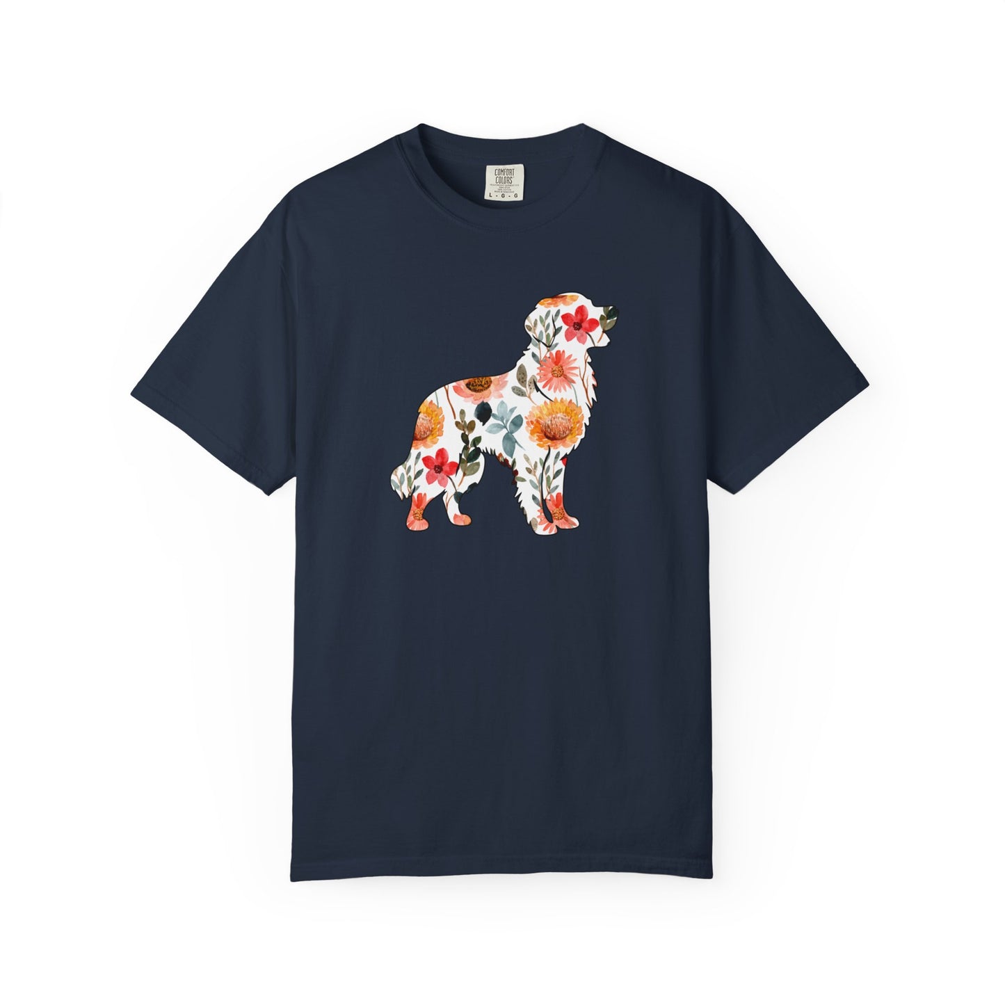 Floral Golden Retriever Shirt