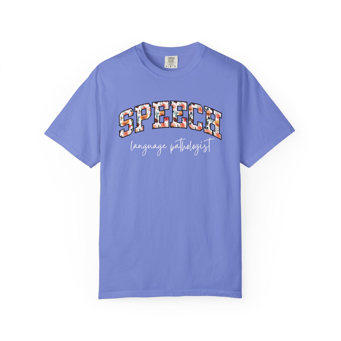 Floral Speech Language Pathologist Shirt