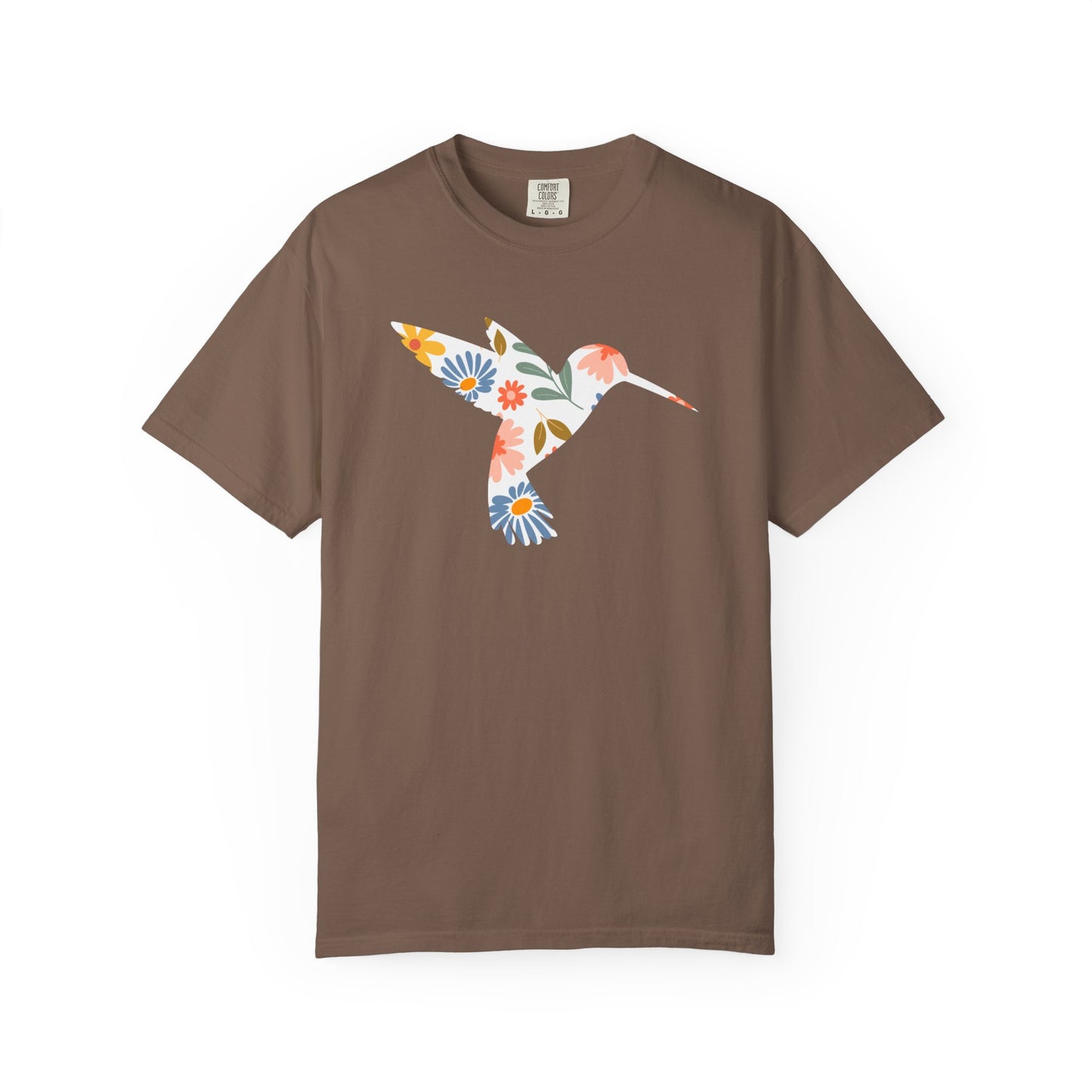 Floral Hummingbird Shirt