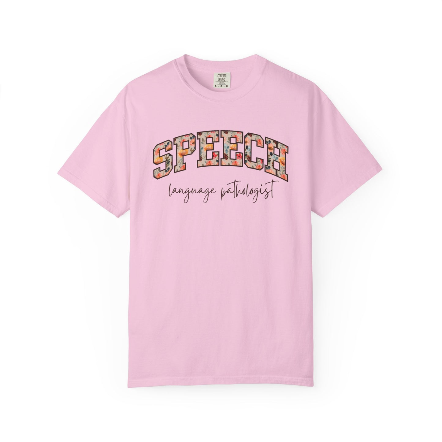 Floral Speech Language Pathologist Shirt