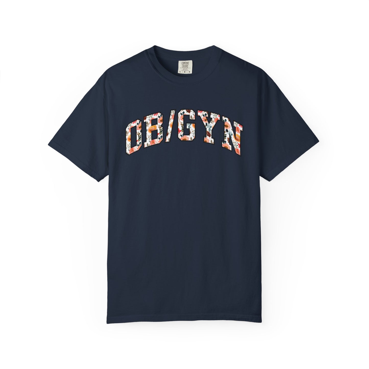 Floral OB/GYN Shirt