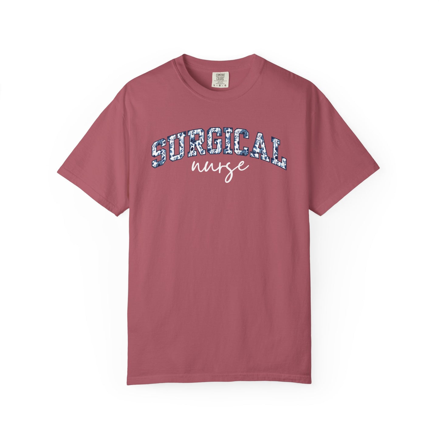 Floral Surgical Nurse Shirt