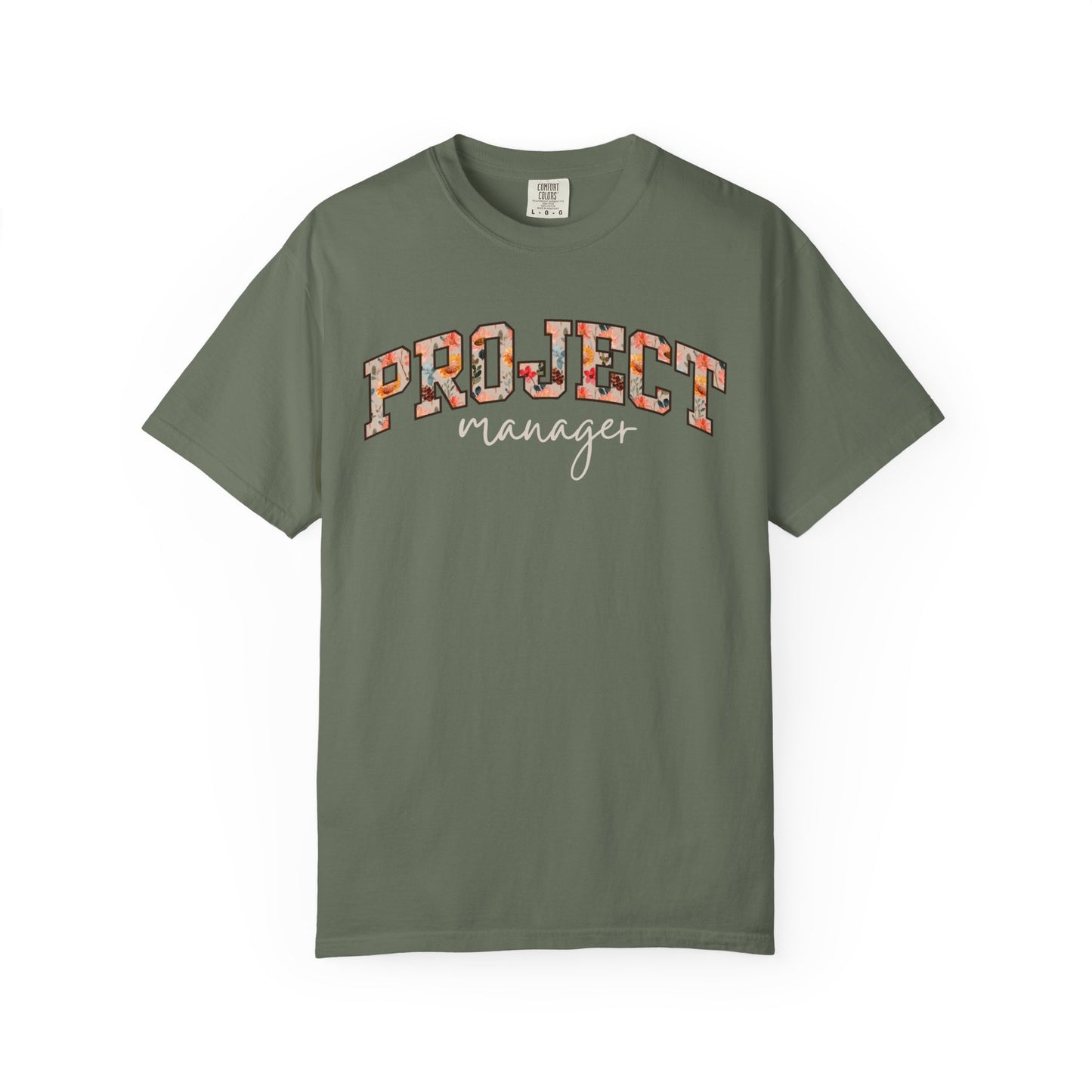 Floral Project Manager Shirt