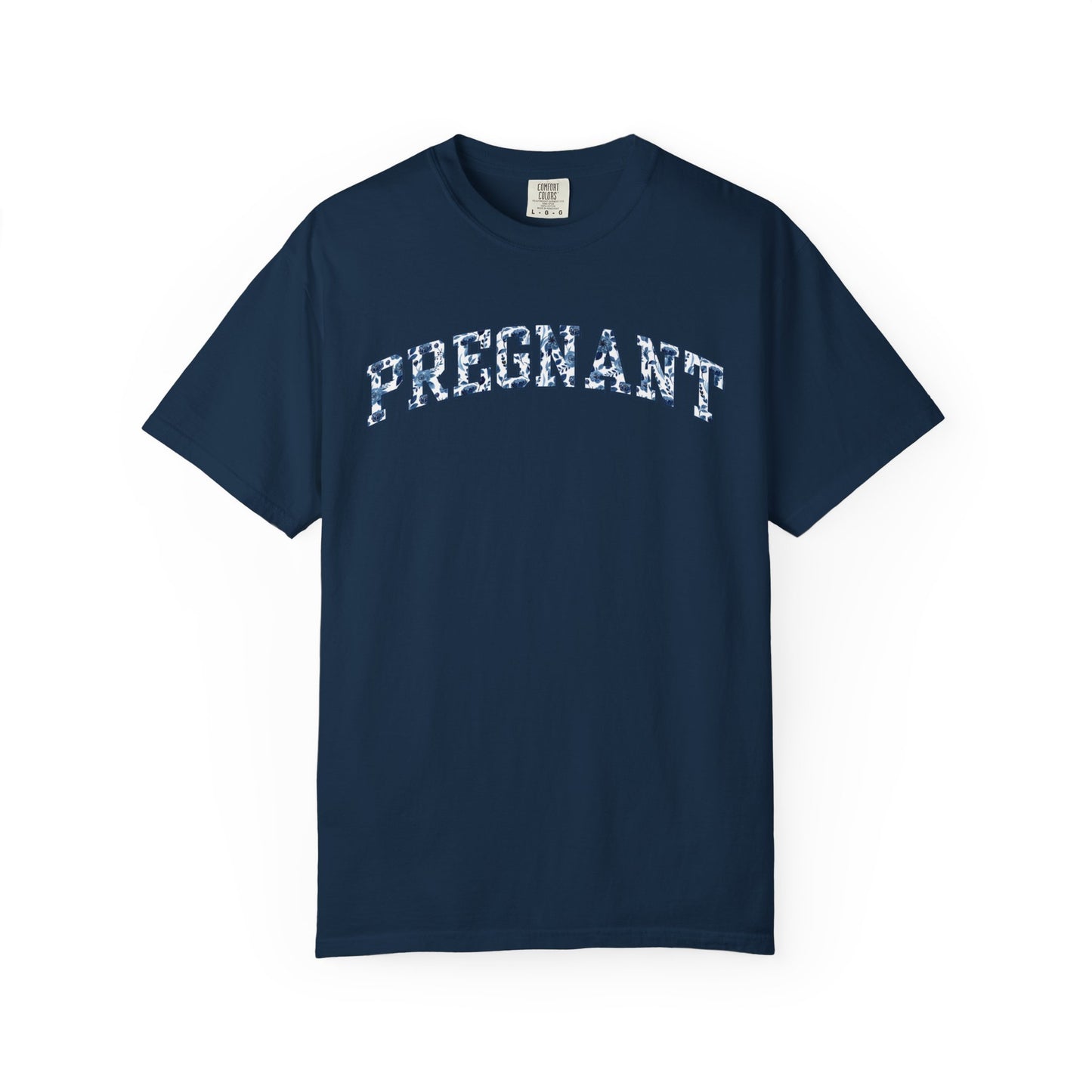 Floral Pregnant Shirt