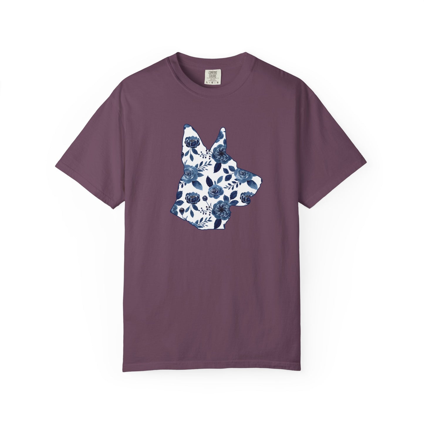 Floral German Shepherd Shirt