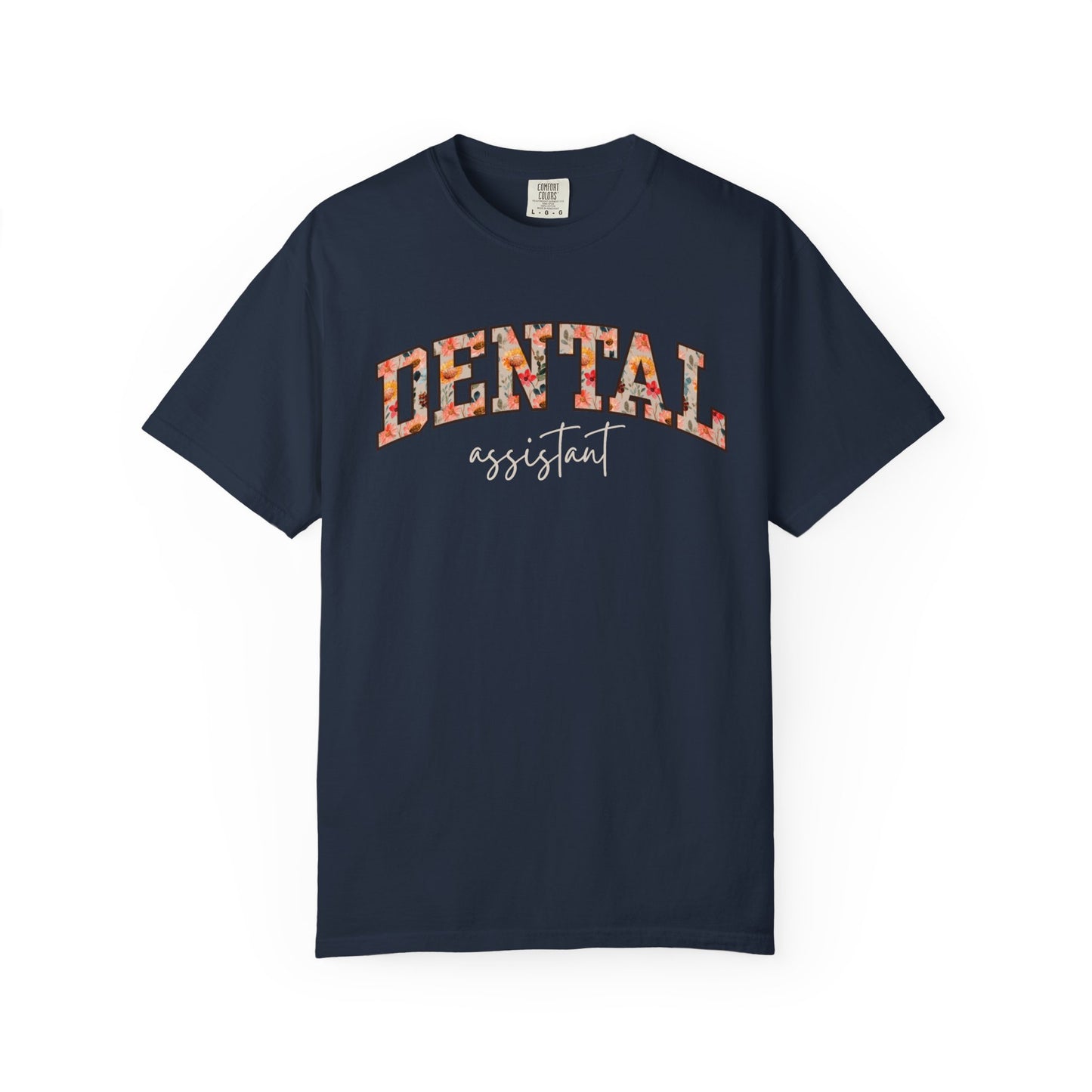 Floral Dental Assistant Shirt