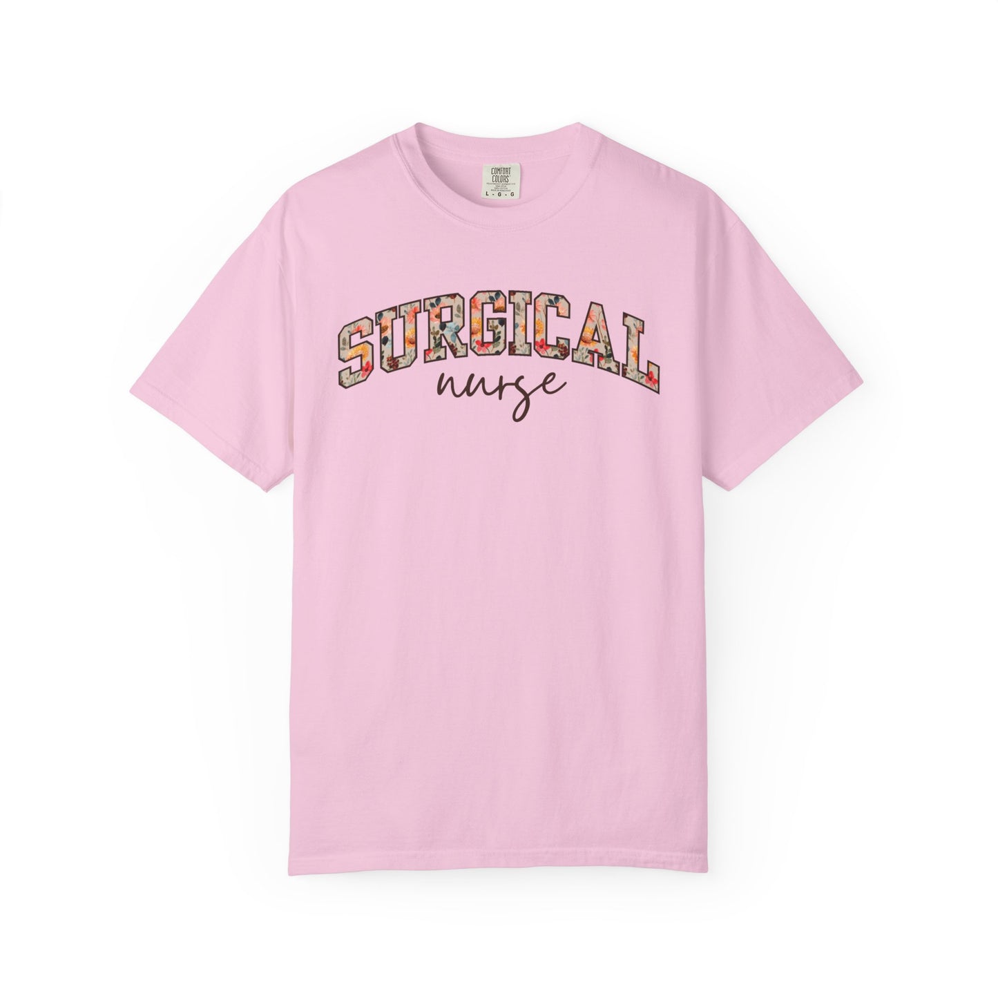 Floral Surgical Nurse Shirt