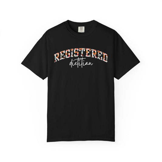 Floral Registered Dietitian Shirt