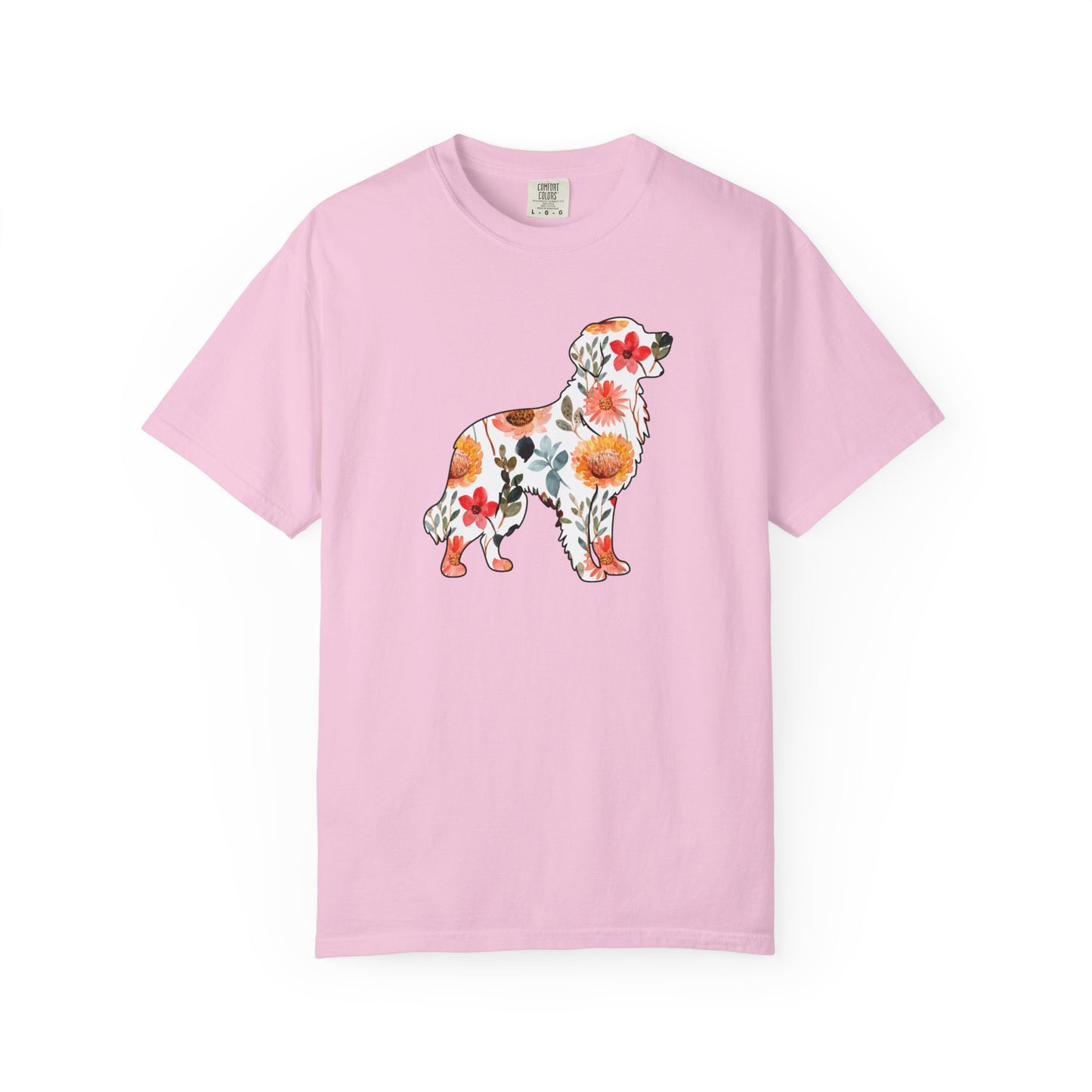 Floral Golden Retriever Shirt