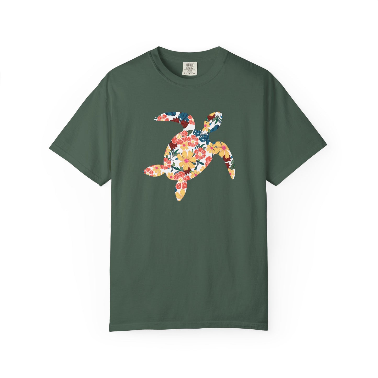 Floral Turtle Shirt