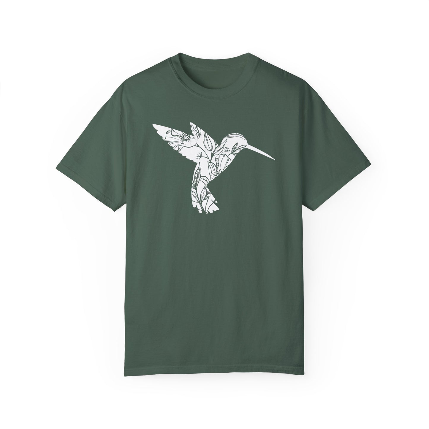 Floral Hummingbird Shirt