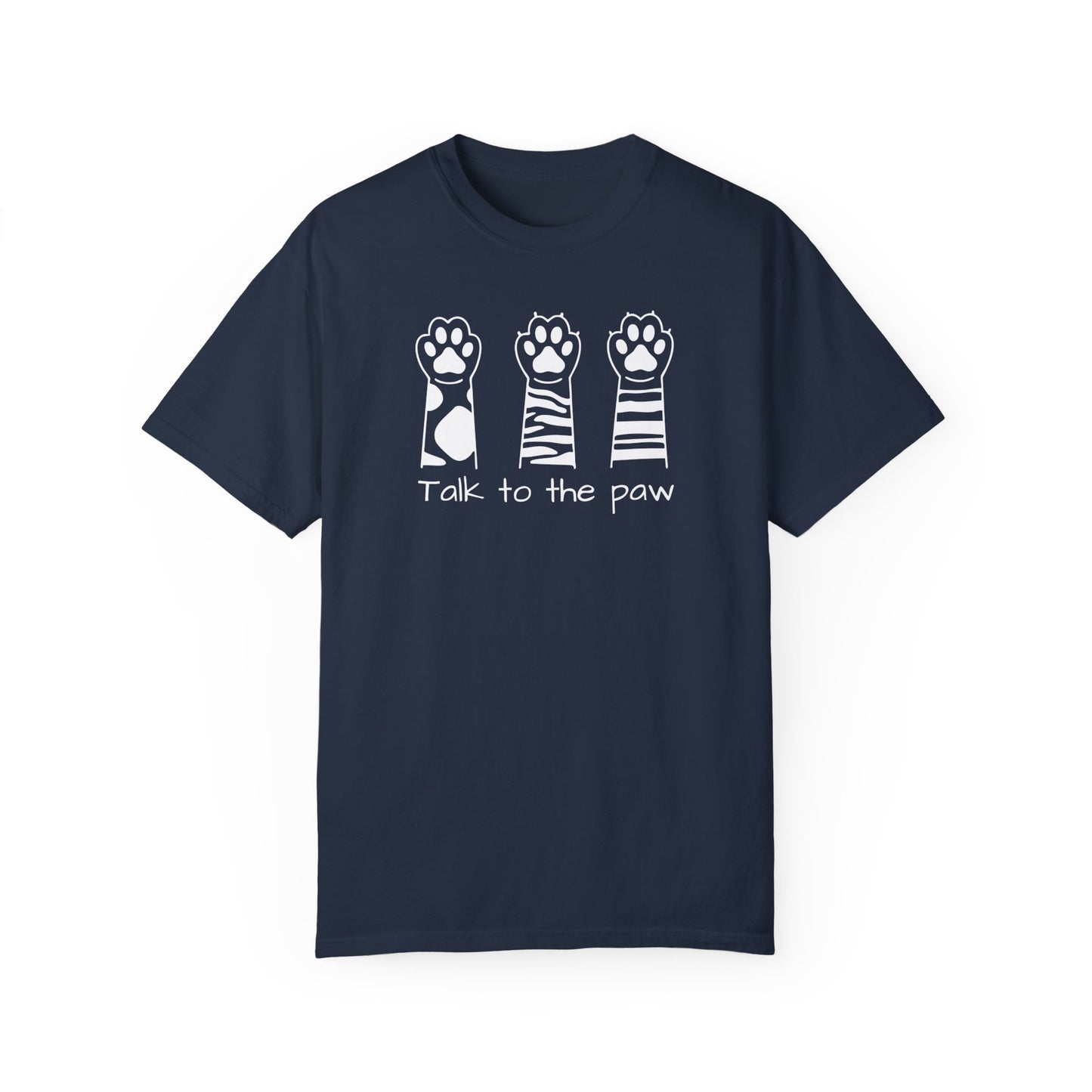 Funny Talk To The Paw Cat Shirt