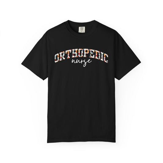 Floral Orthopedic Nurse Shirt