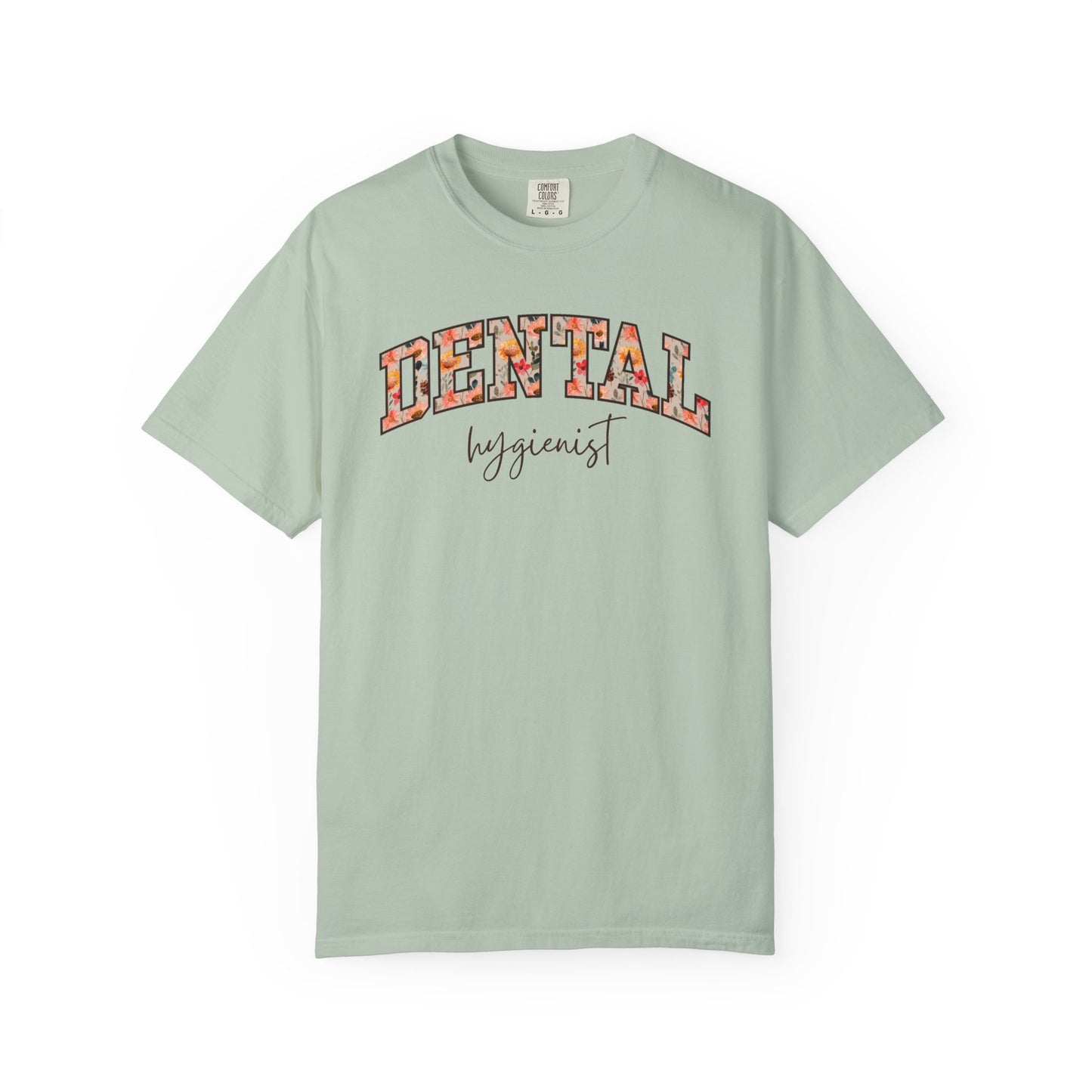 Floral Dental Hygienist Shirt