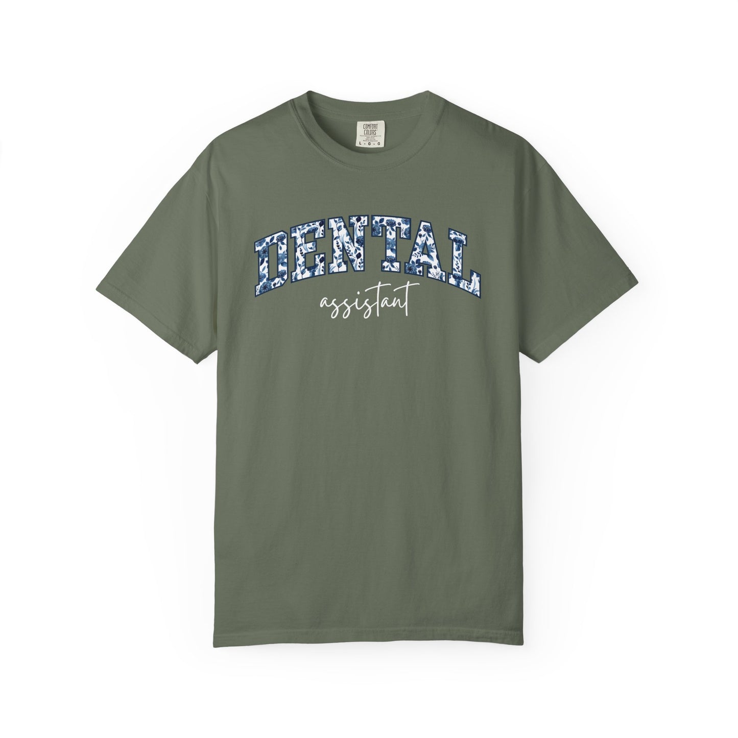 Floral Dental Assistant Shirt