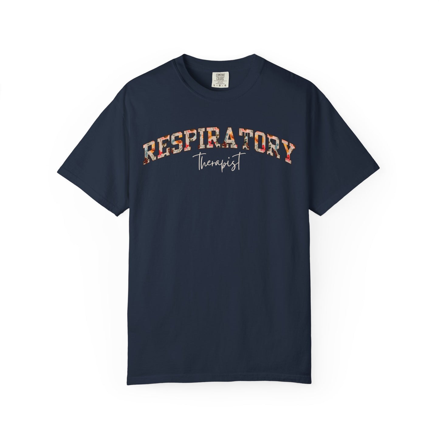 Floral Respiratory Therapist Shirt