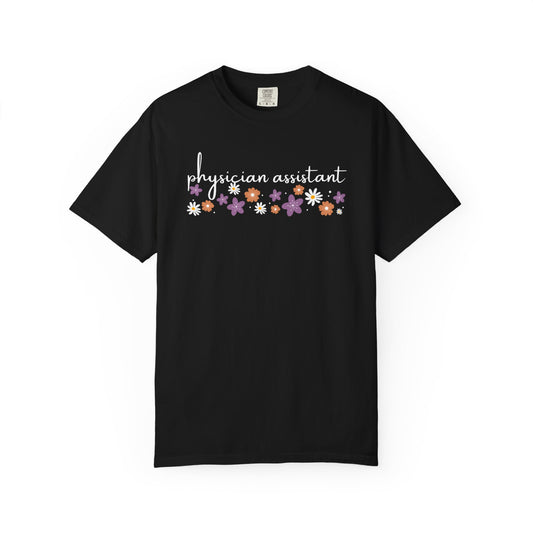 Floral Physician Assistant Shirt