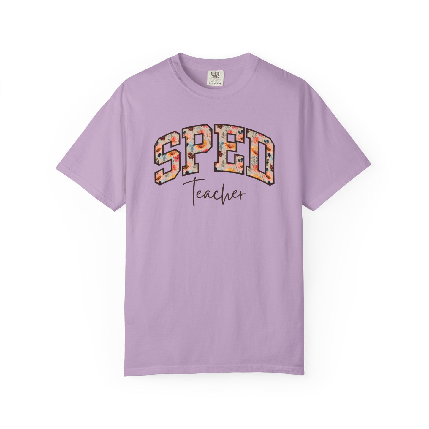 Floral SPED Teacher Shirt