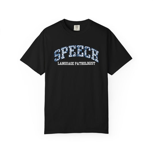 Floral Speech Language Pathologist Shirt
