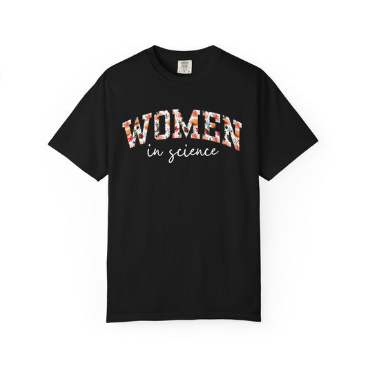Floral Women In Science Shirt