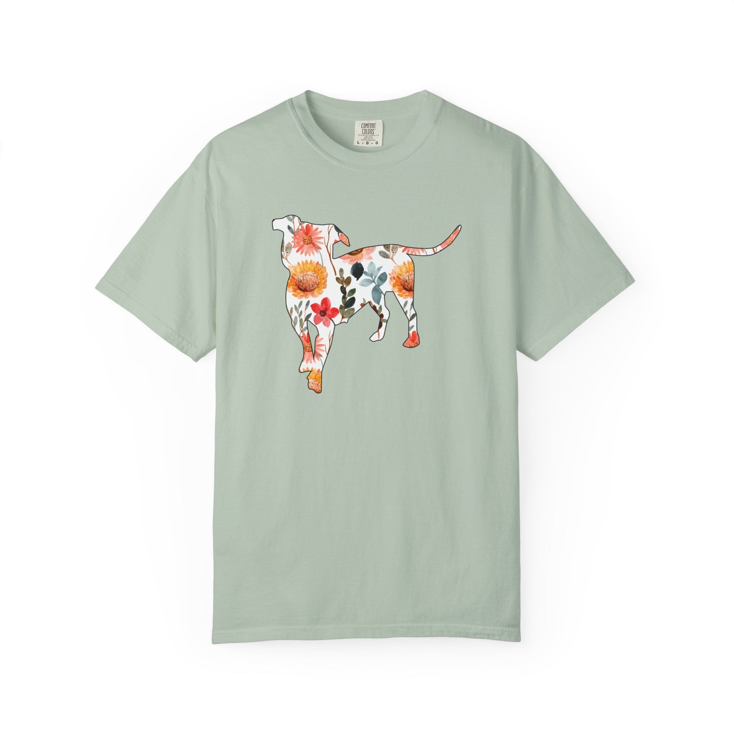Floral Pitbull Shirt