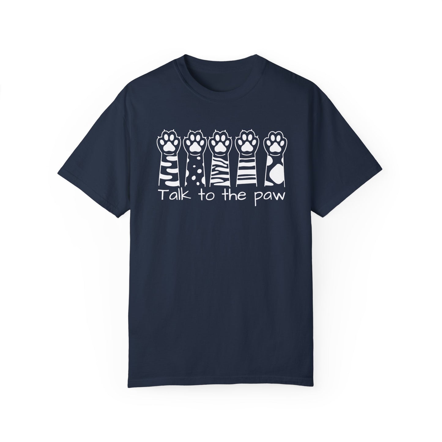 Funny Talk To The Paw Cat Shirt