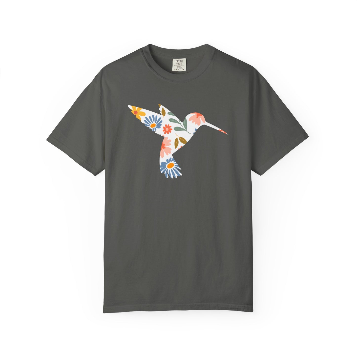 Floral Hummingbird Shirt