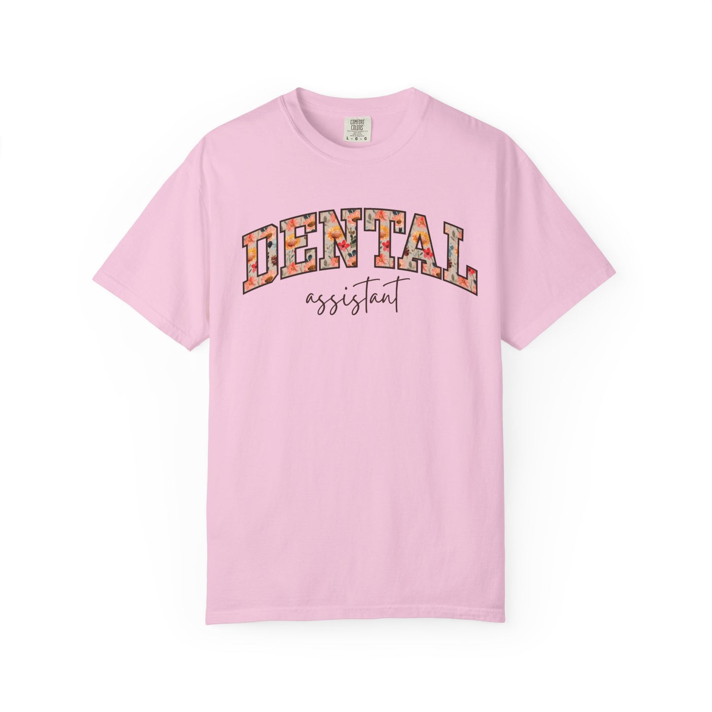 Floral Dental Assistant Shirt