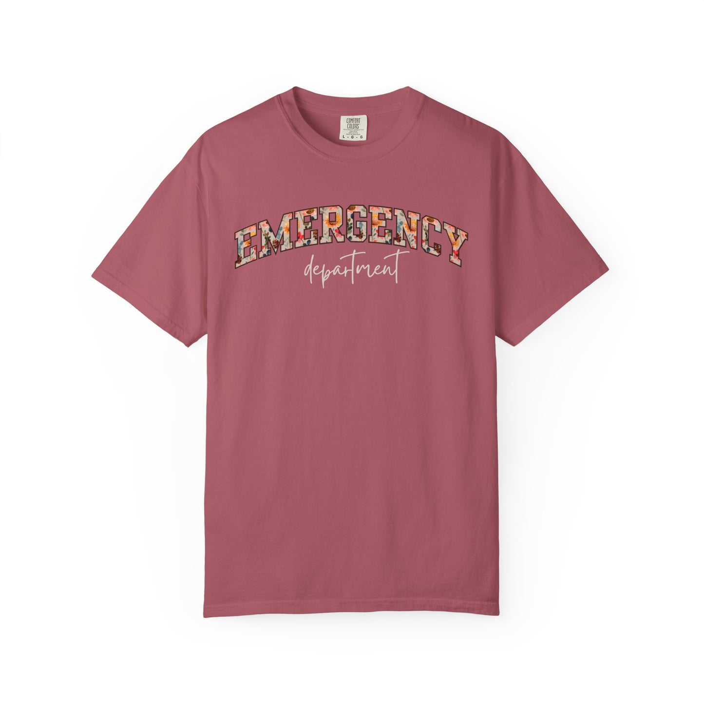 Floral Emergency Department Shirt